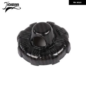 ジープ ラングラー JK JL 2007-2023 グラディエーター JT 2018-2023 車 外装 アンテナ ベース装飾カバー - Carbon Fiber-B