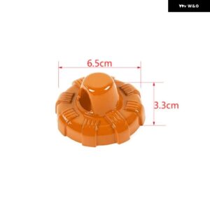 ジープ ラングラー JK JL 2007-2023 グラディエーター JT 2018-2023 車 外装 アンテナ ベース装飾カバー - orange B
