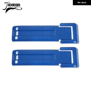 ジープ ラングラー JK 2007 2008 2009 2010-2017 車 外装 リアドアスペアタイヤテールゲート ヒンジ装飾カバー - blue