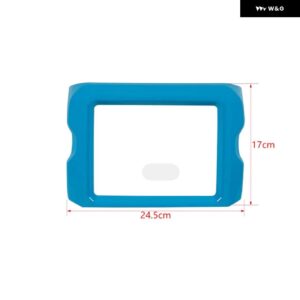 ジープ 車 8.4インチ GPS ナビゲーション 装飾カバー ラングラー JL グラディエーター JT 2018-23 - Light Blue