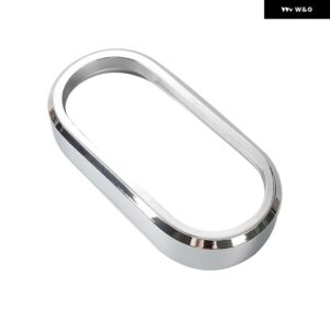 ジープ ギアシフトパネル カップホルダー 装飾カバー ラングラー JK 2007 2008 2009 2010 インテリア - chrome