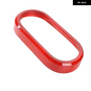 ジープ ギアシフトパネル カップホルダー 装飾カバー ラングラー JK 2007 2008 2009 2010 インテリア - red
