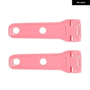ジープ テールゲート ドアスペアタイヤヒンジ装飾カバー ラングラー JL 2018-24 アップ - Pink