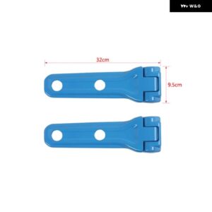 ジープ テールゲート ドアスペアタイヤヒンジ装飾カバー ラングラー JL 2018-24 アップ - Light Blue