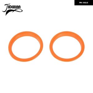 ジープ フロントウィンカーライトランプ装飾カバー ラングラー JK 2007-17 - Orange