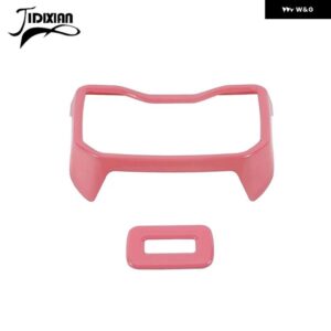 ジープ 車内リアアーム レスト ボックスカップホルダー 装飾カバー ラングラー JL 2018-24 アップ - Pink