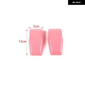 ジープ 車 外装 リフト ゲート リアドア窓ガラスヒンジ装飾カバー ラングラー JK 2007-2017 - Pink