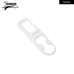 ジープ ラングラー JK 2011-17 車内ギアシフトパネル フロントカップホルダー 装飾カバー - White