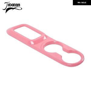ジープ ラングラー JK 2011-17 車内ギアシフトパネル フロントカップホルダー 装飾カバー - Pink