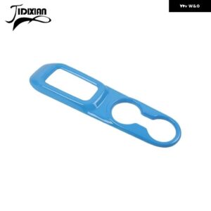 ジープ ラングラー JK 2011-17 車内ギアシフトパネル フロントカップホルダー 装飾カバー - Light Blue