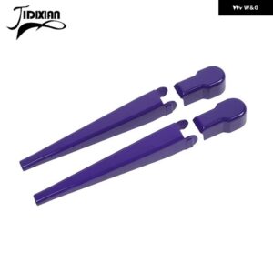 ジープ フロントウィンドウ フロントガラス ワイパーアーム ブレード装飾カバー ラングラー JK 2007-2017 EXTEROPR - purple