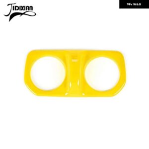 ジープ ラングラー JL グラディエーター JT 2018 アップリアアーム レスト ボックス空調ベントアウトレット装飾カバー - Yellow