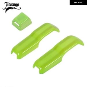 ジープ フロントフードリア フロントガラス ワイパーノズル装飾カバー ラングラー JL 2018-24 アップ - light green