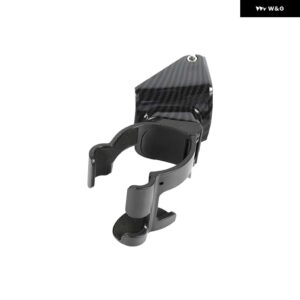 ジープ 汎用 ブレーキ車ドリンクカップ電話ホルダー スタンド ラングラー JL グラディエーター JT 2018-24 - Carbon fiber color