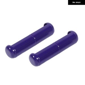 ジープ フロントガラス ヒンジ装飾カバー ラングラー JL JT 2018-24 アップ 外装 - purple