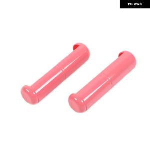 ジープ フロントガラス ヒンジ装飾カバー ラングラー JL JT 2018-24 アップ 外装 - Pink