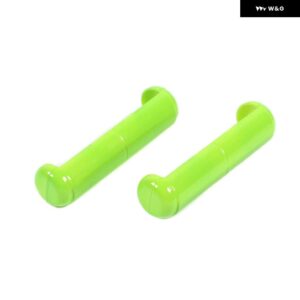 ジープ フロントガラス ヒンジ装飾カバー ラングラー JL JT 2018-24 アップ 外装 - Green