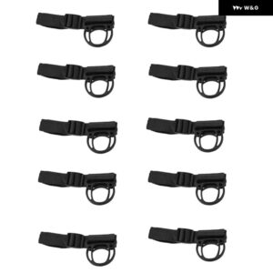 ジープ 汎用 コート ハンガー カー コート フック ラングラー TJ JK JL JT 1997 アップ スズキ ジムニー 2007 アップ - black 10 pcs