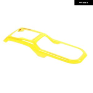 ジープ カップホルダー ギアシフトパネル 装飾カバー ラングラー JL グラディエーター JT 2018-24 アップ - Yellow