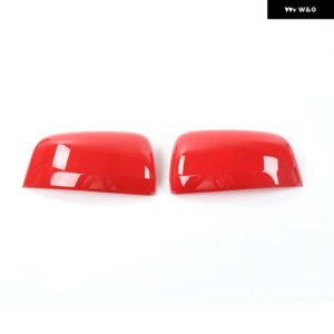 ジープ バックミラー カバー グランドチェロキー 2011-2020 バックミラー 装飾カバー 外装 - Red