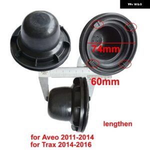 シボレー セイル 3 15-19 AVEO TRAX 延長ダストカバー 防水防塵ヘッドランプリアシェルシール ヘッドライト キャップ 1個 - 1PCS　Aveo　Lengthen