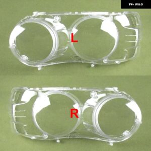 シボレー クリアランプシェードフロント ヘッドライト シェルヘッドランプカバー レンズ プレキシガラス アベオ 2011 2012 2013 - 2PCS　left　and　right