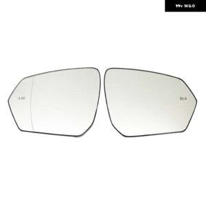シボレー 自動加熱死角ハザードウイングリアミラーガラス欧州バージョン エクイノックス 2017-22 - Blind　Spot　Heated　LR