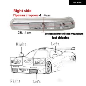 シボレー LED サイドミラー キャプティバ 2007-2016 ウィンカーランプ ライトリアビューバックミラー サイドリピーターミラー 信号ラン - right　side
