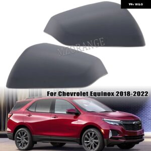 シボレー GMC モールド エクイノックス 2018 2019-2022 サイドリアビューミラー カバー キャップフードシェルケースフレームカー - 1　PAIR　A