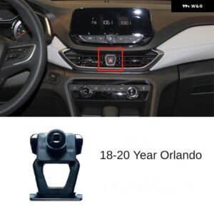 シボレー 専用電話ホルダー スタンド ベースマウント キャバリア 2016-2021 マリブトラッカートレイルブレイザー 2020 2021 - 18-20yr　Orlando