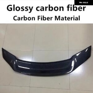 シボレー トランク スポイラー カーボン FRP 自動リア トランク ウイング R スタイル スポイラー マリブ 2016 - 2019 - Carbon Fiber