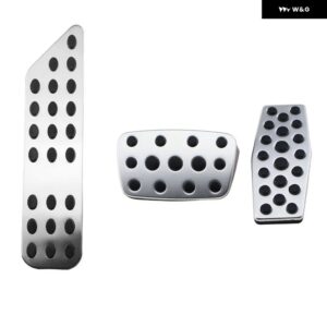 シボレー AT MT フットペダル オーランド J309 2010-14 アクセルブレーキクラッチなし穴あけペダル カバー 部品 - 3 PCS
