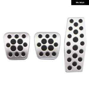 シボレー AT MT フットペダル オーランド J309 2010-14 アクセルブレーキクラッチなし穴あけペダル カバー 部品 - 3 pcs2