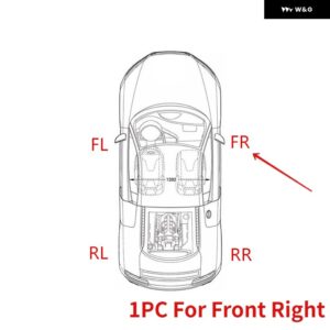 シボレー フロントリア自動ドアロック アクチュエーター モーター アベオ 5 38292 - Front Right