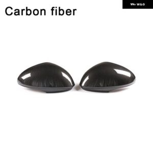 アルファロメオ サイドバックミラー カバー ジュリア 2017-20-2022 ABS カーボントリム飾るシェルアクセサリー - carbon fiber