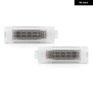アルファロメオ 2X LEDドア カーテシー インテリア トランク キャリアグローブボックス ライトジュリア 952 ジュリエッタ 940 147 159 MITO ブレラスパイダー - 2 Pieces