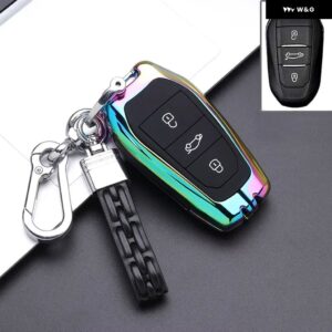 リモートキーケースカバー シェル プジョー 208 107 206 306 307 308 2008 3008 4008 5008 RCZ シトロエン C1 C2 C3 C4 C5 カクタス C8 - A6