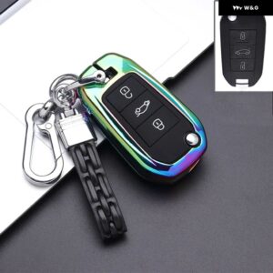 リモートキーケースカバー シェル プジョー 208 107 206 306 307 308 2008 3008 4008 5008 RCZ シトロエン C1 C2 C3 C4 C5 カクタス C8 - B11