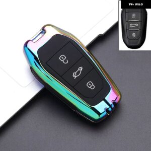 リモートキーケースカバー シェル プジョー 208 107 206 306 307 308 2008 3008 4008 5008 RCZ シトロエン C1 C2 C3 C4 C5 カクタス C8 - A3