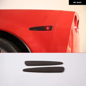シボレー コルベット C6 2005-2013 リア フォグライト カバー テールライト カバー ブレーキライトワイドインジケーターカバー - style3