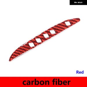 シボレー コルベット C6 2005-2013 ソフトカーボンカーギアシフトパネル カバー トリム ステッカー カーアクセサリー インテリア - carbon　fiber
