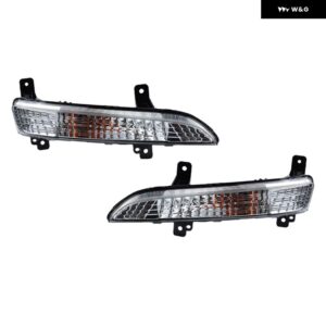 シボレー トラバース 2013-17 フロント バンパー DRL デイタイム ランニングライト ドライビング フォグライト GM2530135 G - 1 Pair