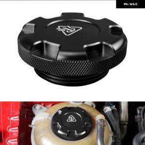 アウディ クーラント リザーバー キャップ A3 TT Q3 VW ゴルフ MK7 MK8 GTI R ティグアン シロッコ セアト レオン シュコダ 用 - black