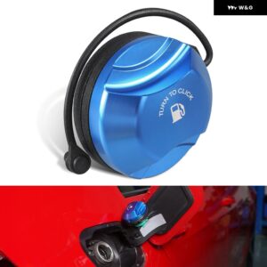 アウディ 燃料タンク フィラー ガスキャップ A3 A4 A6 A8 S5 Q3 Q7 用 VW 用シート シュコダ 用 交換用 5C0201550T 5Q0201550L - Blue