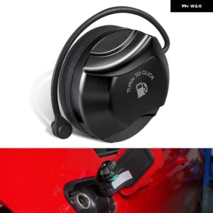 アウディ 燃料タンク フィラー ガスキャップ A3 A4 A6 A8 S5 Q3 Q7 用 VW 用シート シュコダ 用 交換用 5C0201550T 5Q0201550L - black