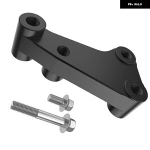 ジープ アルミ オルタネーター マウント ブラケット ラングラー YJ TJ 2.5L 4 シリンダー 用 53007605 53007604 と交換 - black