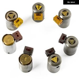 アウディ VW ゴルフ パサート 用 80/90 A6 A4 カブリオレ インナーハーネス ソレノイド 097927365D 097 927 365 D 01M 伝送 - 7PCS Solenoids