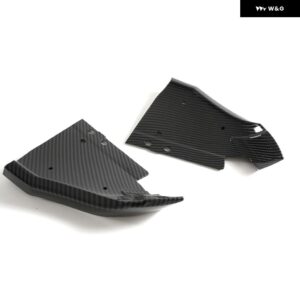 シボレー コルベット C7 ZR1 Z06 グランドスポーツ 2015-2019ペア リア バンパー コーナー ディフューザー スプリッター スポ - Carbon fiber style