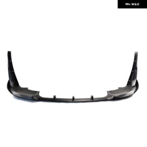 ジープ グランド チェロキー SRT 2017-2021/ トラック ホーク 2018-2021 5個 フロント バンパー リップ ウイング レット カーボンスタイル 黒 - Matte　Black