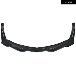 シボレー 2014-2019 コルベット C7 車フロント バンパー リップ サイド ウイング レット ステージ 3 スタイル スポイラー - Glossy Black